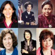 Collage of notable Latinas