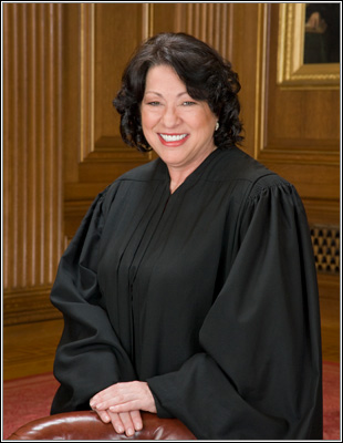 A woman wearing a court dress